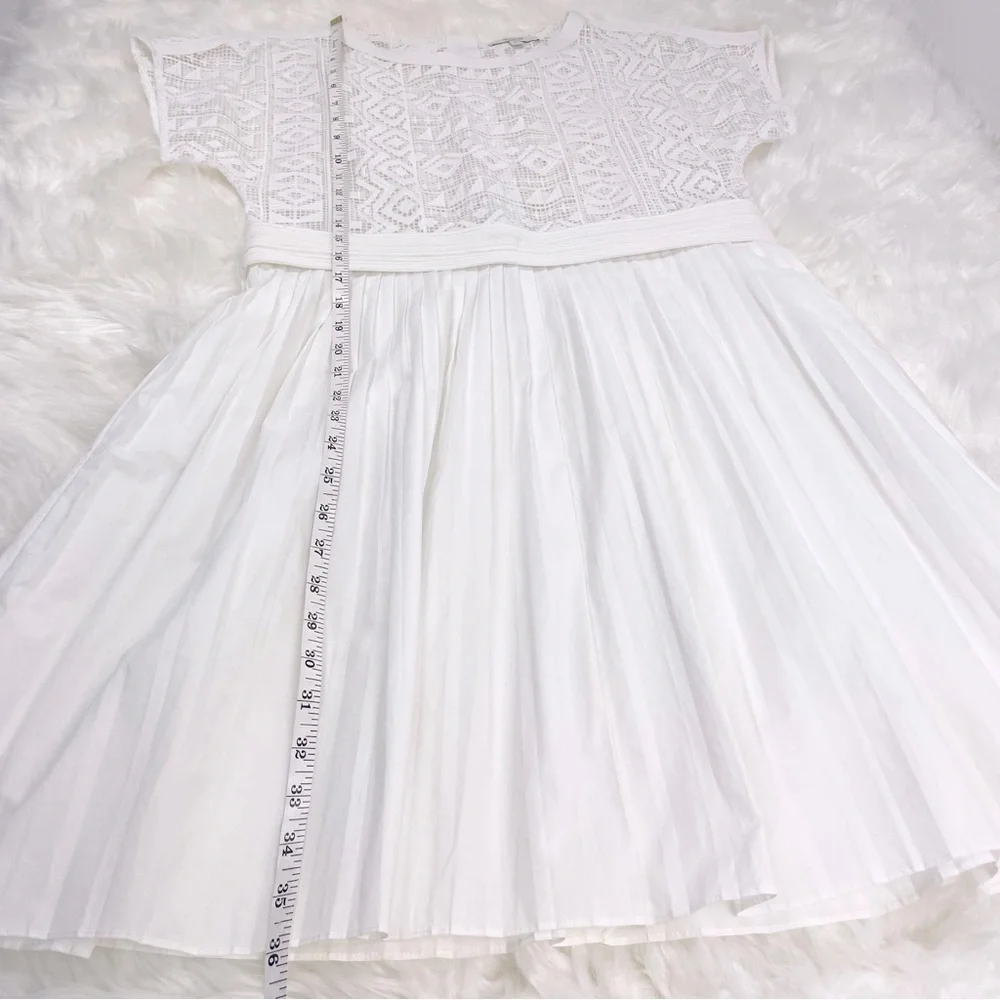 MADEWELL Geo Lace Dress Size 6 - Picture 6 of 11